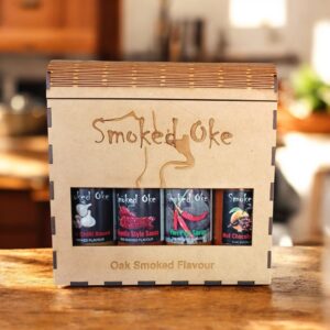 Customizable 4-Bottle Chili Sauce Gift Box